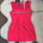 House Of CB  Enya Corset Mini Dress L - Fuchsia / Hot Pink Photo 3