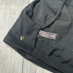 Victoria's Secret Black Open Cross Back Long Line Soft Bralette Size Medium Photo 4