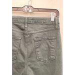 Just Black  Denim Black/Dark Green Split Hem Jeans - Size 27‎ Made in USA Photo 4