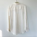 L'Academie REVOLVE  Ophelia Creme Button Down Blouse Photo 7