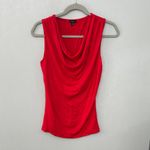 Skän Red Sleeveless Cowl Neck Top Size M Photo 1