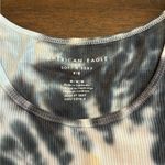 American Eagle  Tank Top Women’s Medium Tie Dye High Neck Ribbed Photo 1