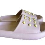 Kenneth Cole New York Mello Eva Pearl Women's Blush Slide Size 8 #B1416 Pink Photo 2
