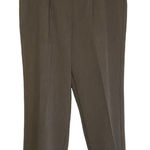 Sag Harbor VINTAGE Dark Gray Pleated Women's Slacks With Black Belt Size 16, 33” Photo 0