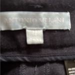 Antonio Melani New Navy Blue Linen Women's Pants Sz 12 Classic Straight Wide Leg Photo 6