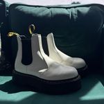 Dr. Martens White Platform Photo 0