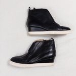 Linea Paolo Black Wedge Sneakers Photo 1