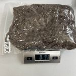 Nina Leonard women's brown speckled lagenlook netted button cardigan lightweight Photo 9