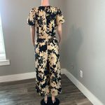 Anthropologie  The Somerset Jumpsuit Black Ecru Fan Favorite Slimming SMALL #138 Photo 9