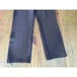 Coldwater Creek Brown Pleated Pull On Stretchy Pants, M Photo 2