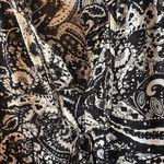 Emma James  Black and cream Patterned Blouse 12p Photo 1