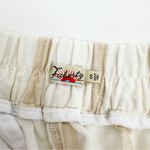 Faherty  Malibu Linen Pull On Pants Vallerta Stripe Tan White Coastal Beach Photo 13