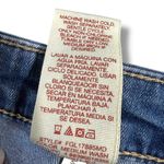 Faded Glory  Womens Denim Blue Jean Skinny Jeans Jeggings Distressed Patched Sz 8 Photo 6