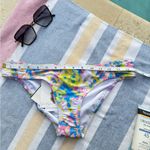 Jessica Simpson *NWT, Women's Yellow Tie Dye Hipster Swimsuit Bottom Sz Small Photo 4