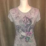 Wrangler Women’s “Rock 47” Fleur Di Lis Tee Photo 0