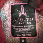Jeffree Star Cosmetic Red Black Tie Dye Pullover Hoodie size small Photo 7