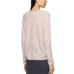 Max Mara Leisure Smirne Pink Wool Cashmere Blend V-Neck Long Sleeve Sweater NWT Photo 2