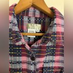 The Territory Ahead  Woven Textured Button Down Women’s Top Photo 2