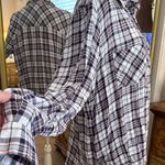 William Rast  Checkered Button Down Shirt - Navy and White Photo 3