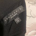 Sanctuary  black dress with faux‎ leather Photo 6