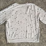Aerie  Light Gray Starry Sweatshirt Photo 4