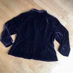 Sunny Leigh Velour Two Button Blazer, Brown, Size 18W Photo 2