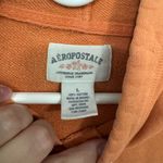 Aeropostale  Light Orange Beach Patrol Hoodie Sweatshirt Women's Size Large Y2K Photo 7