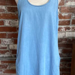 Calvin Klein Jeans Calvin Klein Vintage Light Blue Sleeveless Soft Jean Dress Casual Size L Photo 0