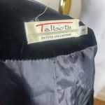 Talbots Vintage Talbot velvet black old money one button plunge neckline jacket coat 4 Photo 4