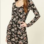 Forever 21 ✨ Floral Print Lace-Up Dress✨ Photo 1