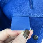 Longchamp  Le Roseau Essential Tote Bag Shoulder Bag Pebble Leather Blue Photo 14