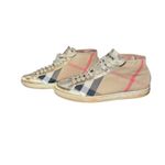 Burberry  High Top House Nova Check gold trainers luxury sneakers  37.5 (7.5) Photo 5