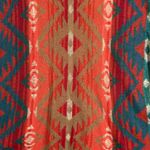 Denim & Supply Ralph Lauren Sweater Orange Aztec Knit Pullover 3/4 Sleeve Size M Photo 4