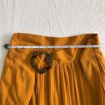 ASOS  Yellow Pleated Maxi Skirt Photo 13