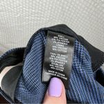 Rebecca Taylor Blue Plaid High Rise Taper Trouser Pants Photo 3