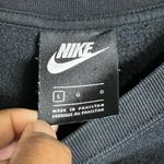 Nike  Women’s Sweatshirt -  Color blocked with  Embroidered Logo - Size Large Photo 3