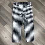 Loft Outlet Original Ankle Pants Gingham Check Black White 2 Photo 3