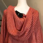 Torrid Rose Long Sleeve Chunky Woven Hooded Pullover W. Lace Up Front Sz 5X NWT Photo 7