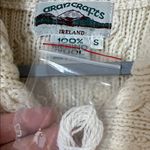Aran Crafts Cream Cable Knit Cardigan Photo 2