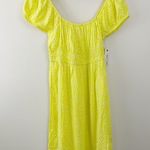 Billabong Yellow Wildflower Lightweight Flowy Minidress Mini Dress 10 M new nwt Photo 1