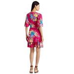 Ralph Lauren NWT! Lauren  Floral Stretch Jersey Pink Dress - Size 8 Photo 1