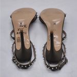 BCBGeneration Jillix Strappy Studded Heels Sandal 6.5 Olive Green Cocktail Party Photo 8