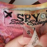 NWOT Spy Zone Exchange Floral Rhinestone Tie Dye Swim Cover Up Tunic Size S Photo 1