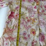 Lauren Ralph Lauren Women’s Pajama Top 3/4 sleeve Floral Cotton Medium shirt Photo 5