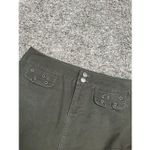 Mudd vintage y2k  mini mirco cargo skirt army green utility 5 grunge ring details Photo 6