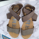 Sorel  Ella ll Women 8 Brown Gold Ankle Strap Sandal Gladiators Metallic‎ Casual Photo 6