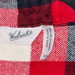 Woolrich  Plaid Red White Black Long Sleeve Button Down Flannel Shirt Photo 4