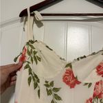 Reformation  Nikita Jolie Cream Floral Dress Photo 4