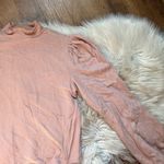 Reformation  Cydney Mock Neck Top In Light Pink Photo 4