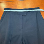 Lafayette 148 Dress Pants Black Silver‎ Stripe Wool Size 8 Petite Photo 7